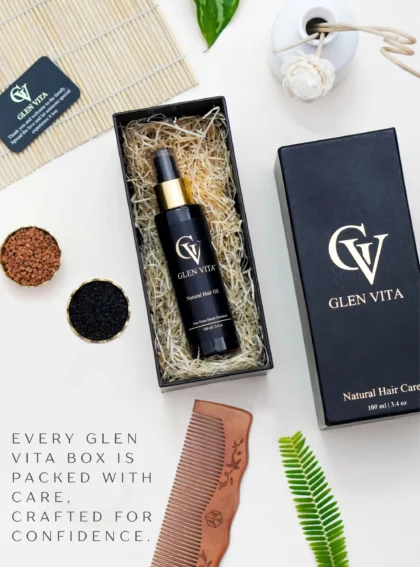 Herbal Hair Oil for Hair Fall & Dandruff (Unisex) 100ml