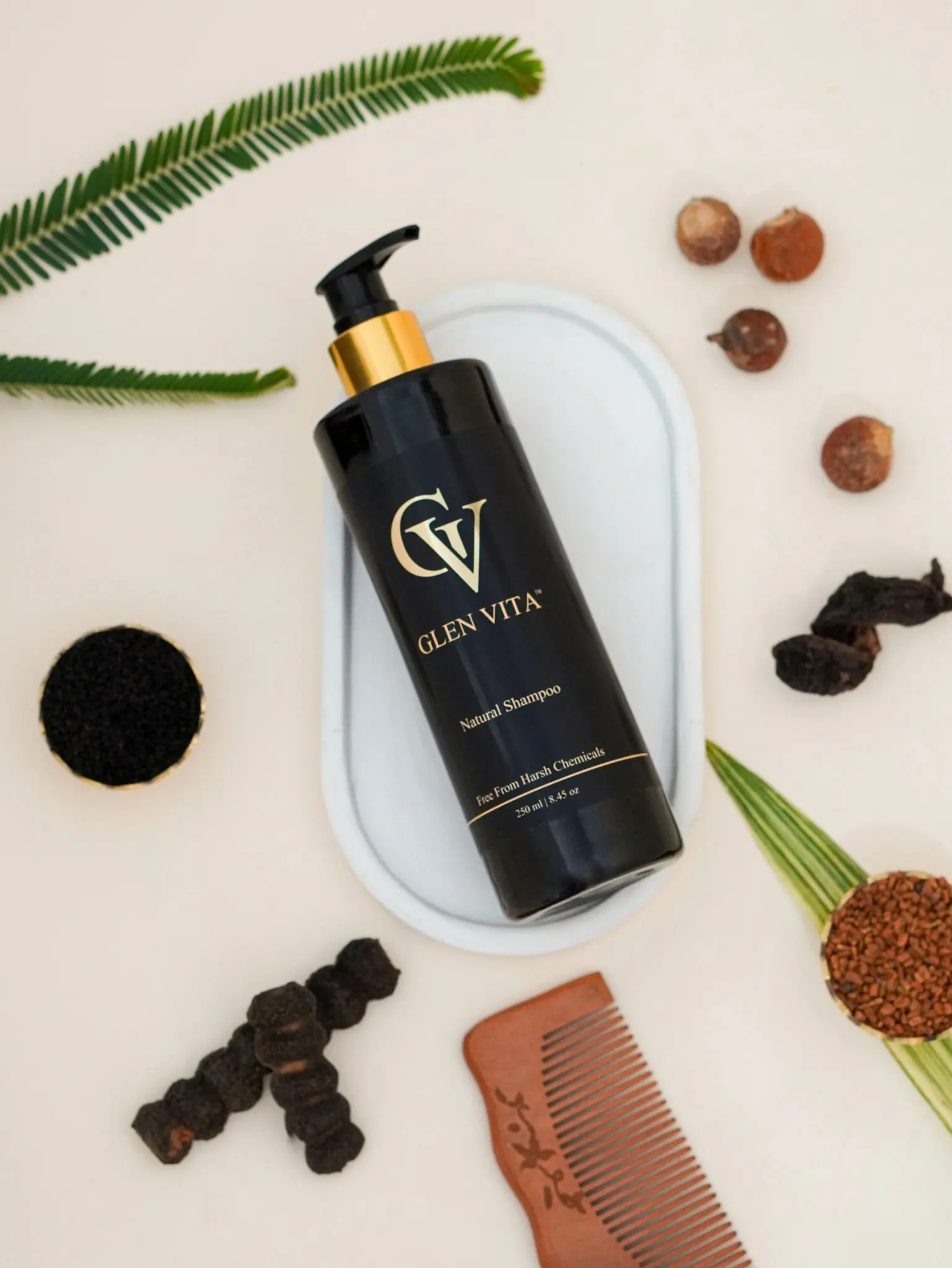 Natural Shampoo 250ml (Unisex) - Image 3