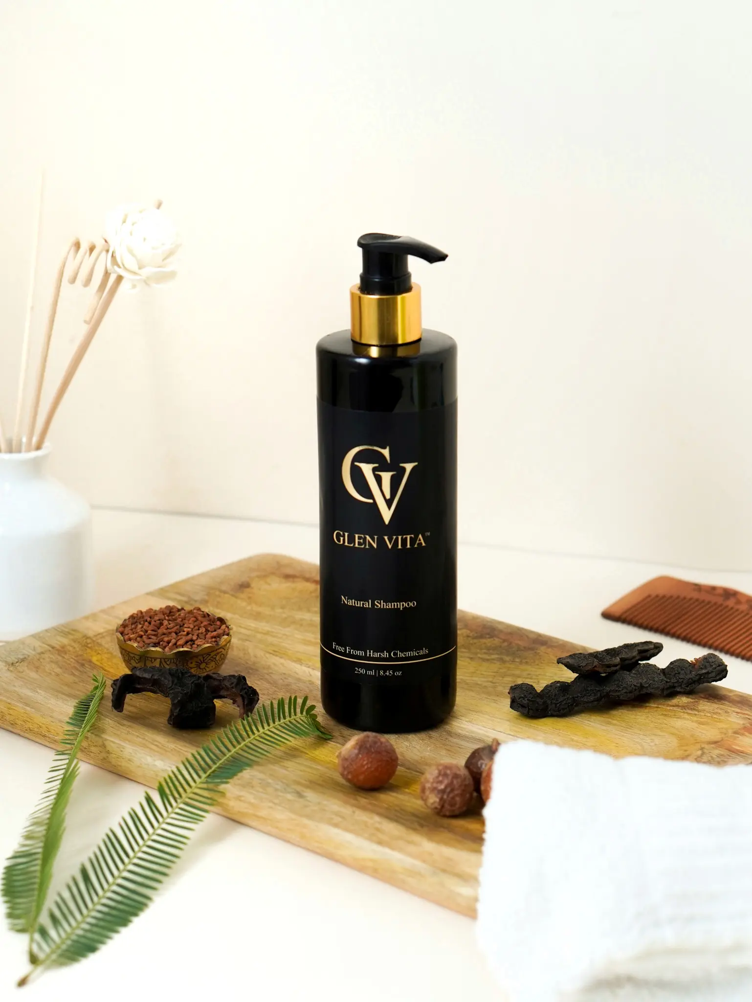 Natural Shampoo 250ml (Unisex) - Image 4