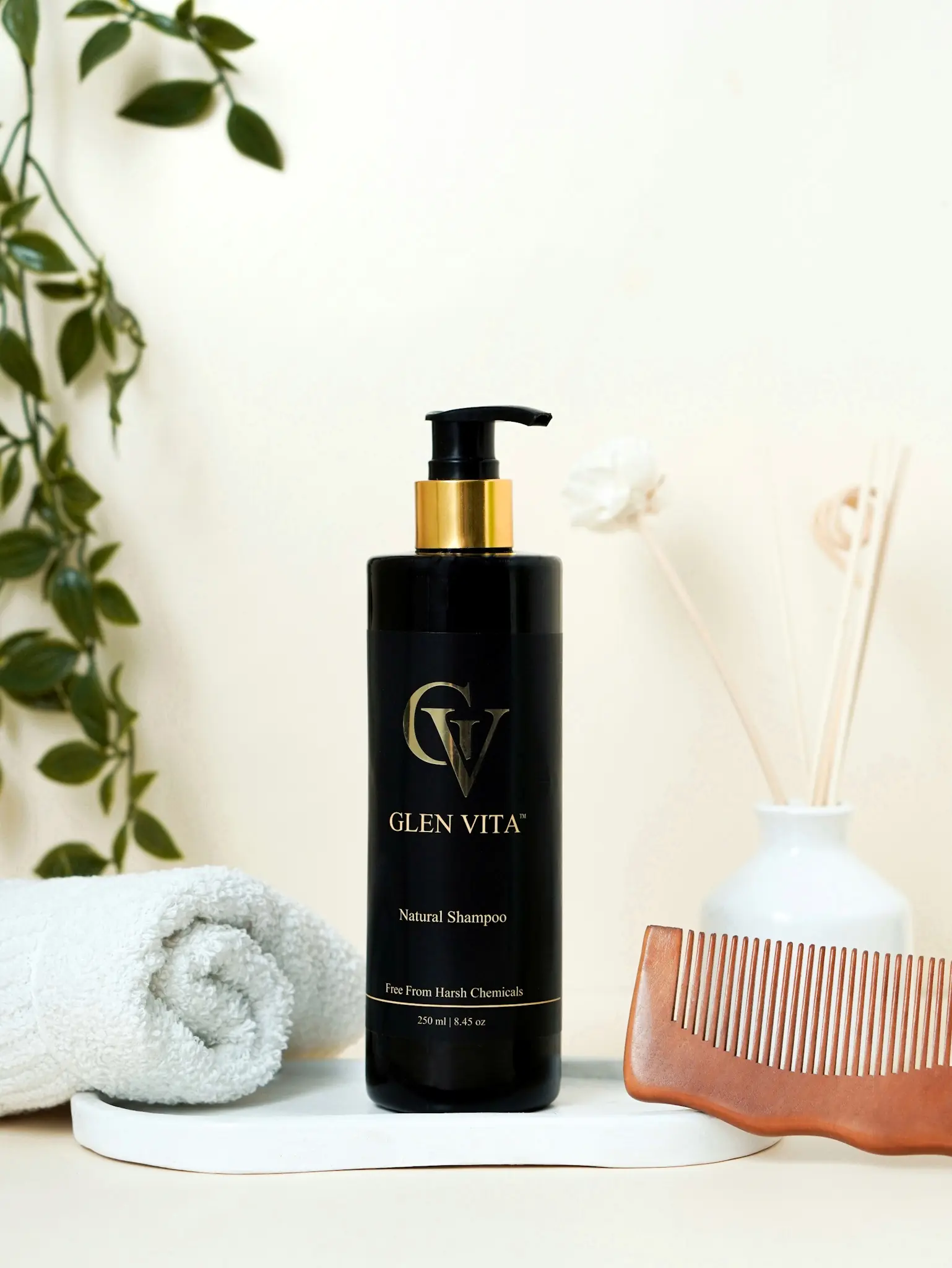 Natural Shampoo 250ml (Unisex) - Image 5