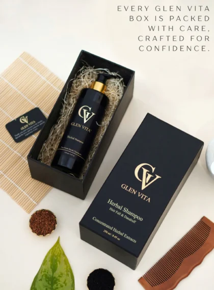 Herbal Shampoo for Hair Fall & Dandruff Control (Unisex)