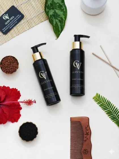 100ml Herbal Shampoo & Conditioner Combo