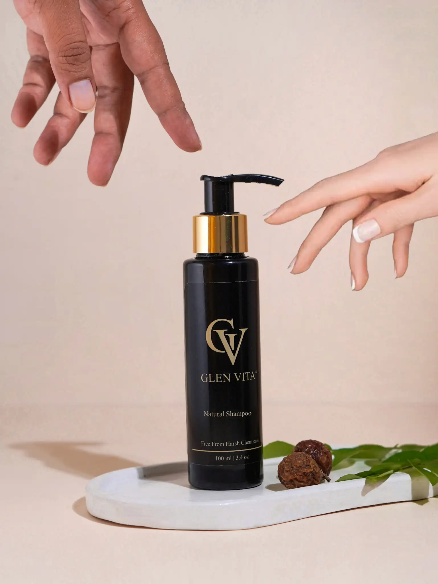 Natural Shampoo 100ml (Unisex) - Image 2