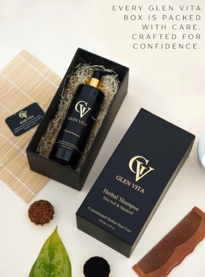 Herbal Shampoo for Hair Fall & Dandruff Control (Unisex)